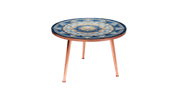 Blue & Gold Mandala - Image 2