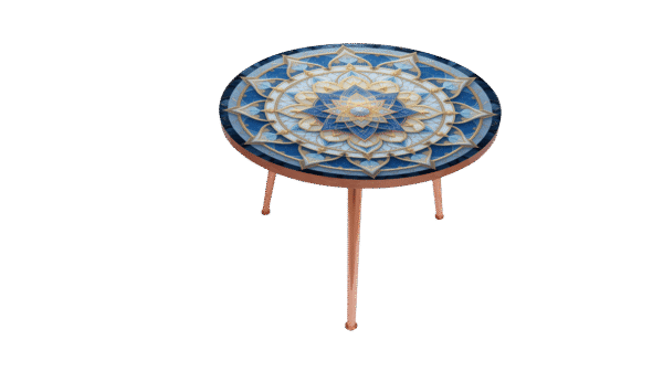 Blue & Gold Mandala - Image 3