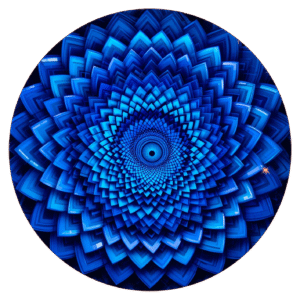 Deep Blue Mandala