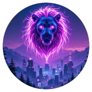 Neon Lion