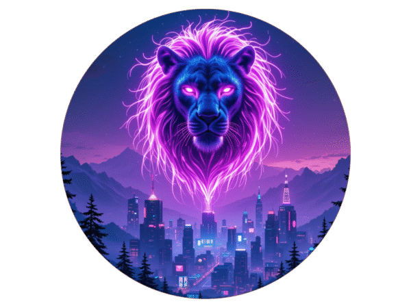 Neon Lion
