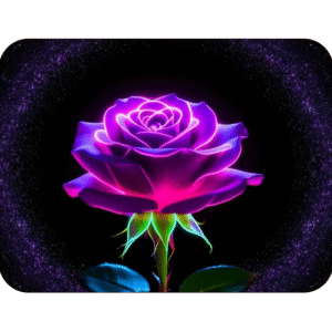 Neon Rose