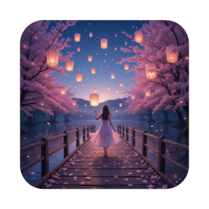 Blossoms and Lanterns