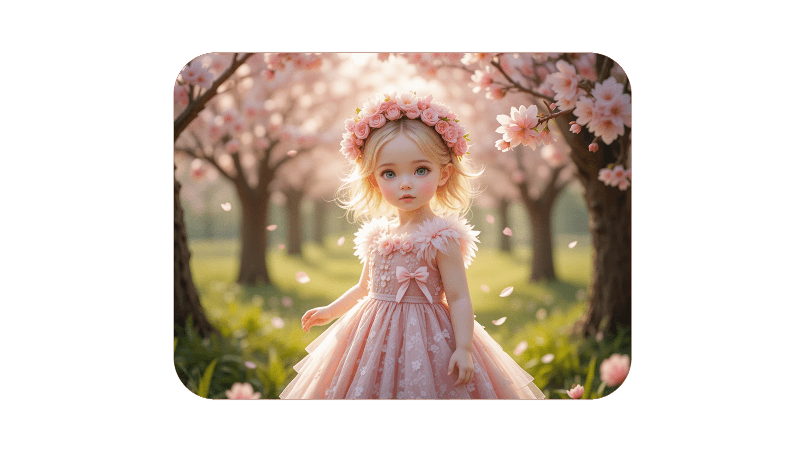 Princess in Spring Light